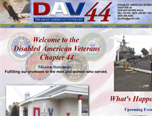 Tablet Screenshot of dav44.org